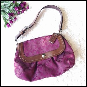 💜HELLO FALL💜 EUC COACH SOHO SIGNATURE PURSE